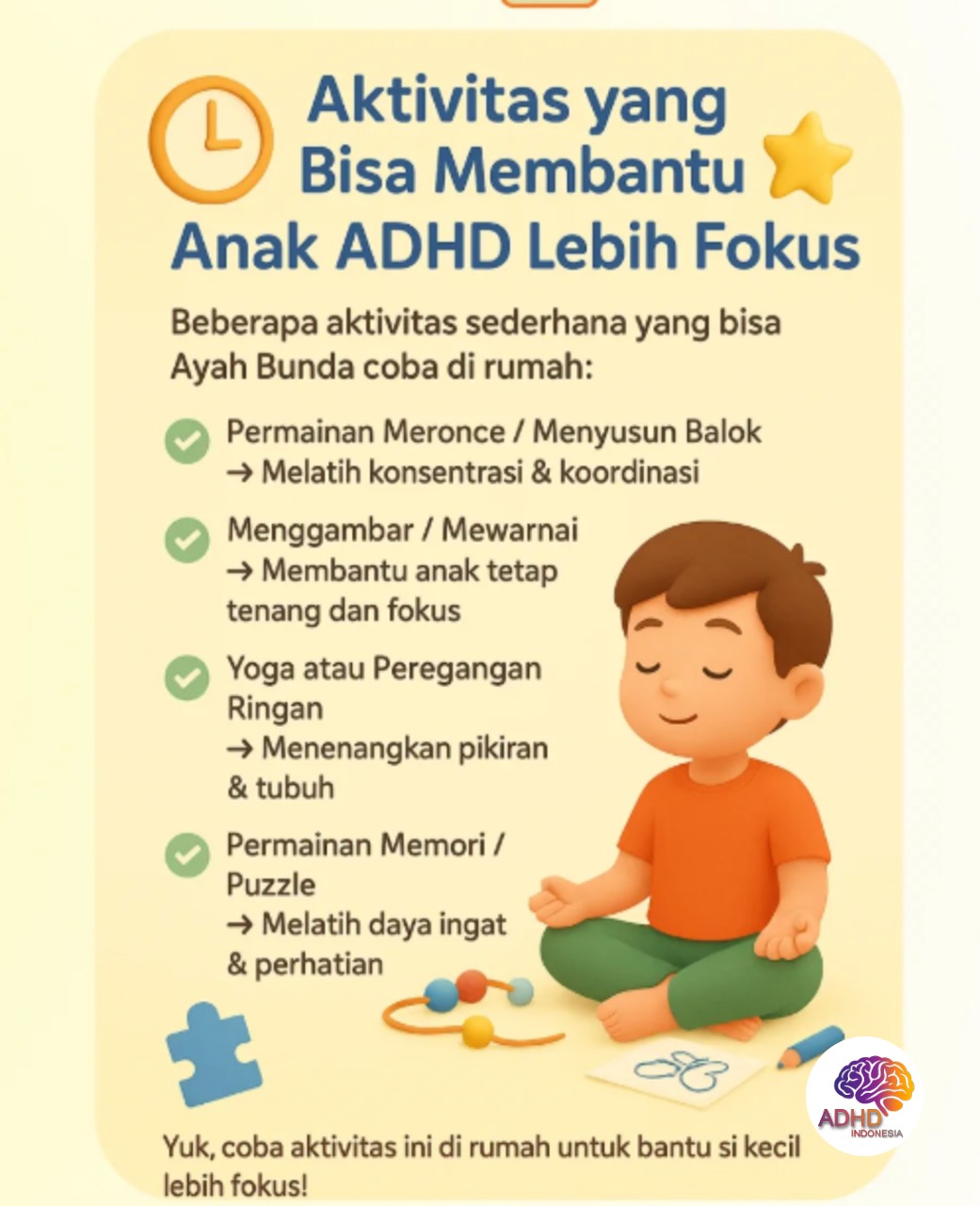 Pendekatan Edukatif yang Tepat untuk Anak ADHD di Kota Kediri